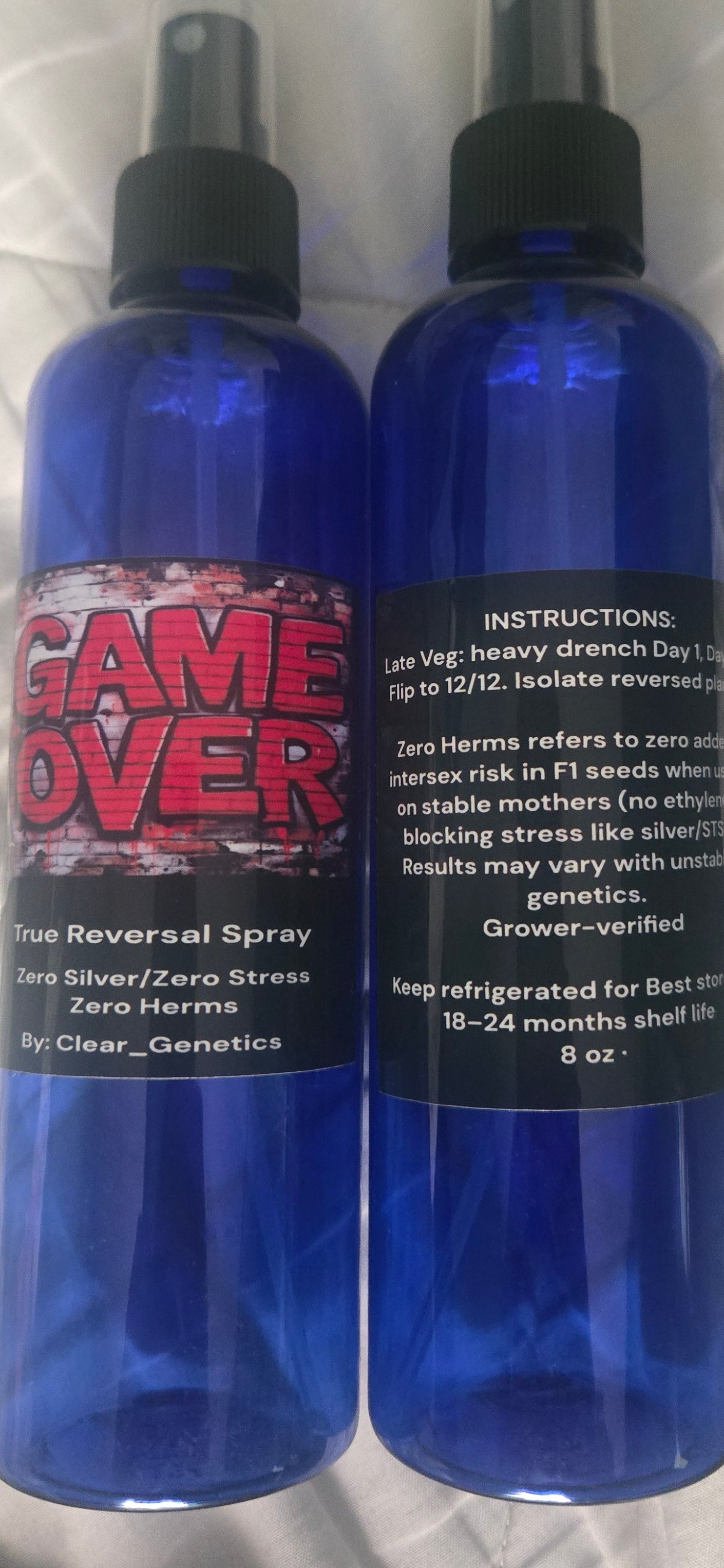 "Game Over Reversal Spray — 8oz"